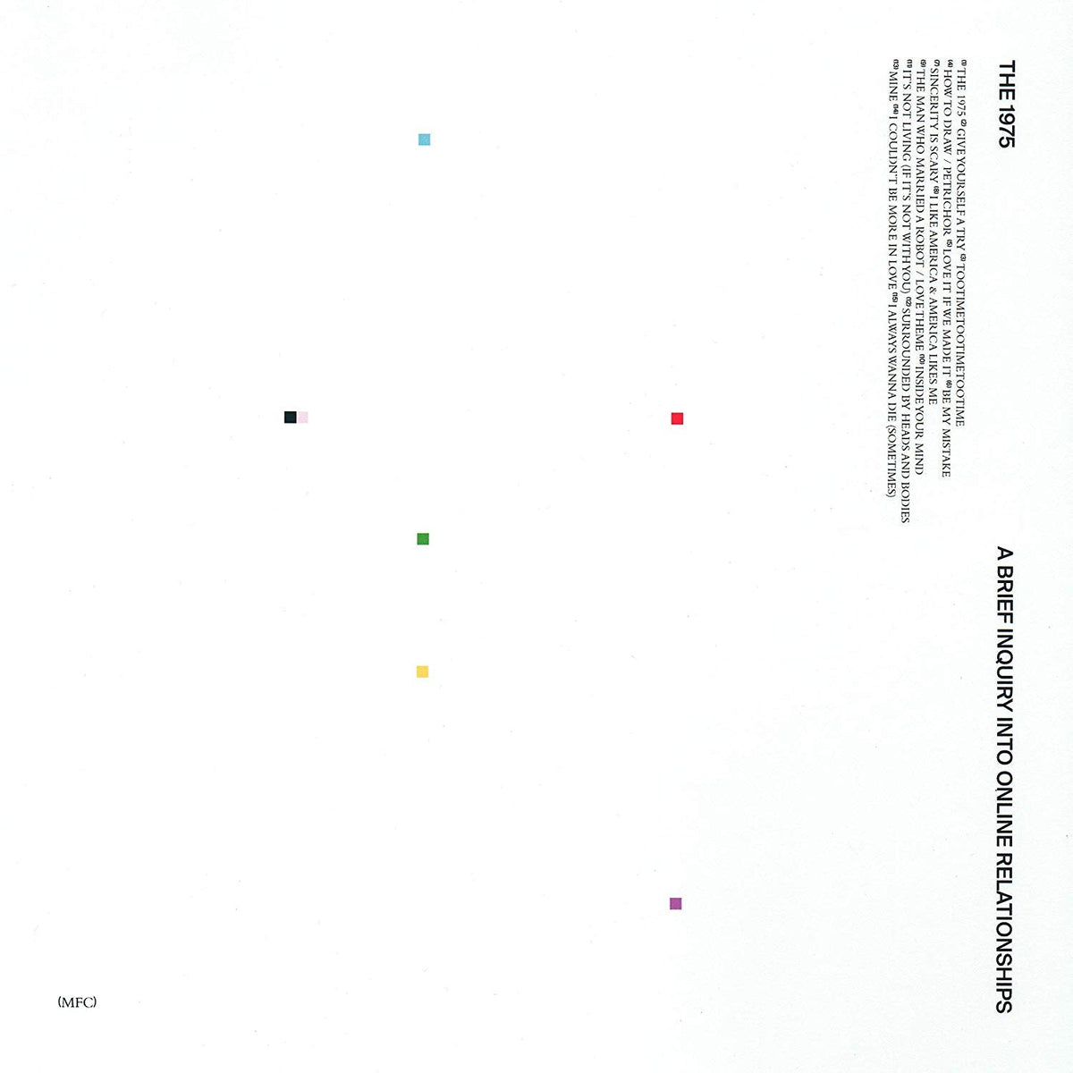 1975 - A Brief Inquiry Into Online Relationships (2xLP) | Mint (M) Mint (M)-The Happy Cap
