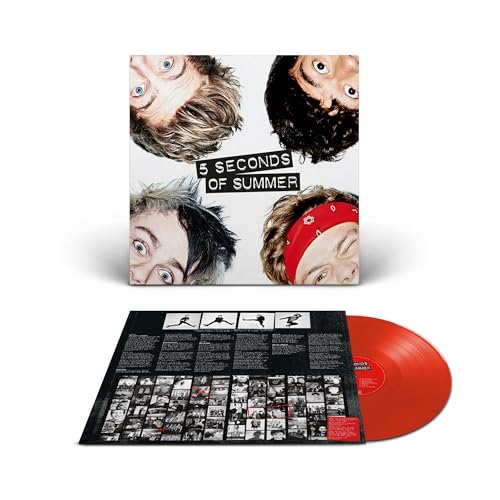 5 Seconds Of Summer - 5 Seconds Of Summer: 10th Ann Edt (Limited Edition, Red Vinyl) |-The Happy Cap