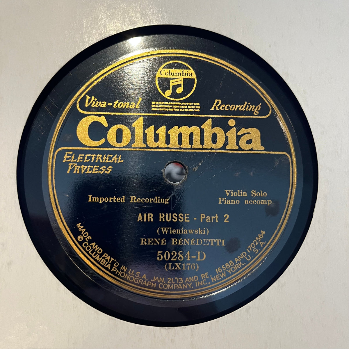 Rene Benedetti - Air Russe | Very Good (VG) Generic-The Happy Cap