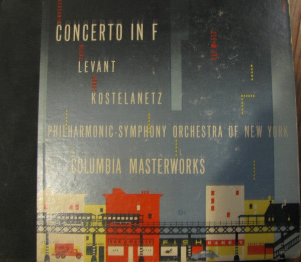 George Gershwin - Concerto In F | Very Good Plus (VG+) Very Good (VG)-The Happy Cap