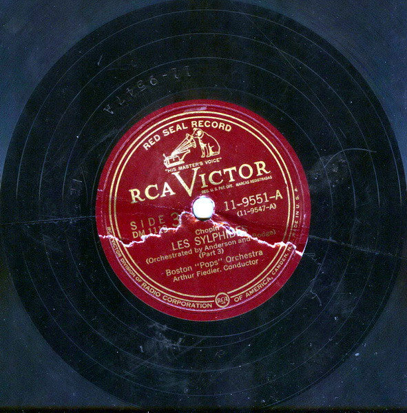 Arthur Fiedler - Les Sylphides - Music For The Ballet | Very Good (VG) Very Good Plus (VG+)-The Happy Cap