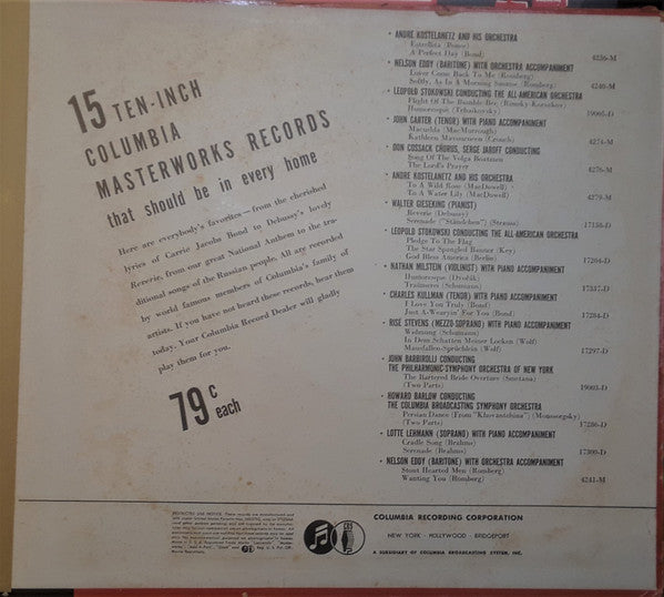 George Gershwin - Concerto In F | Very Good Plus (VG+) Very Good (VG)-The Happy Cap