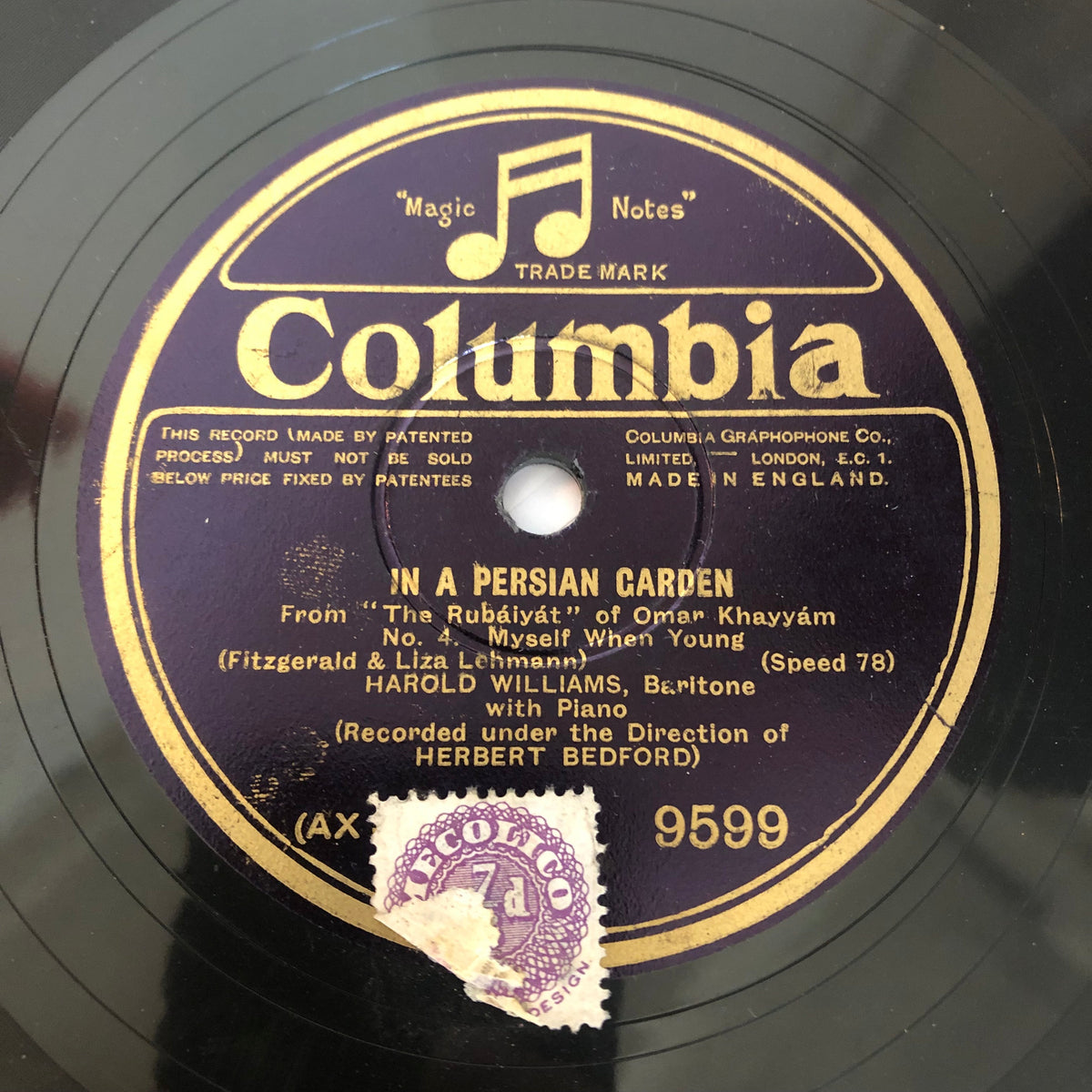 Muriel Bunskill - In A Persian Garden | Very Good Plus (VG+) Generic-The Happy Cap
