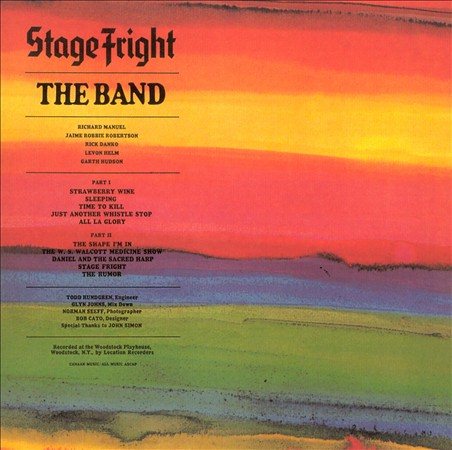 The Band STAGE FRIGHT (LP) - Vinyl-The Happy Cap