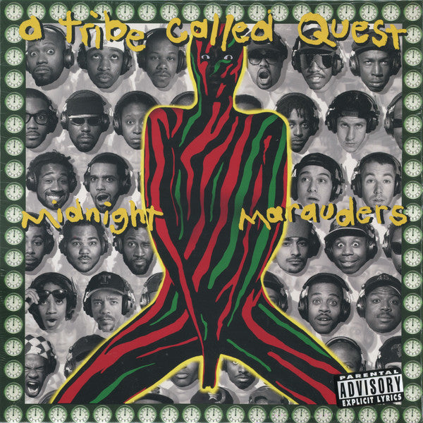 A Tribe Called Quest Midnight Marauders Jive LP, Album, RE Mint (M) Mint (M)-The Happy Cap