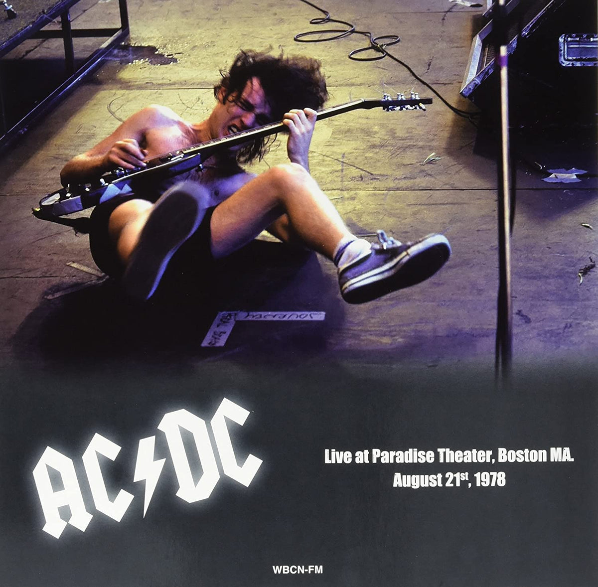 AC/DC - Paradise Theater Boston Ma August 21st 1978 (Blue Vinyl) | Mint (M) Mint (M)-The Happy Cap