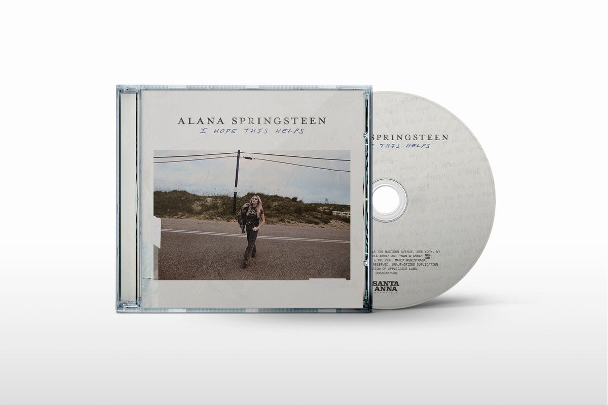 Alana Springsteen - I Hope This Helps (Signed CD) |-The Happy Cap