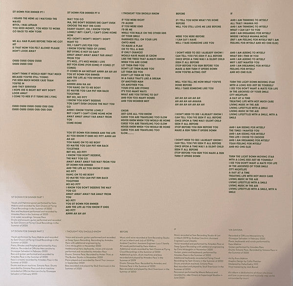 Blonde Redhead - Sit Down For Dinner (White Vinyl) | Mint (M) Mint (M)-The Happy Cap