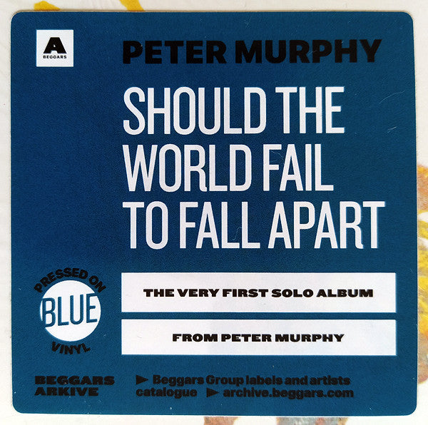 Peter Murphy - Should The World Fail To Fall Apart | Mint (M) Mint (M)-The Happy Cap