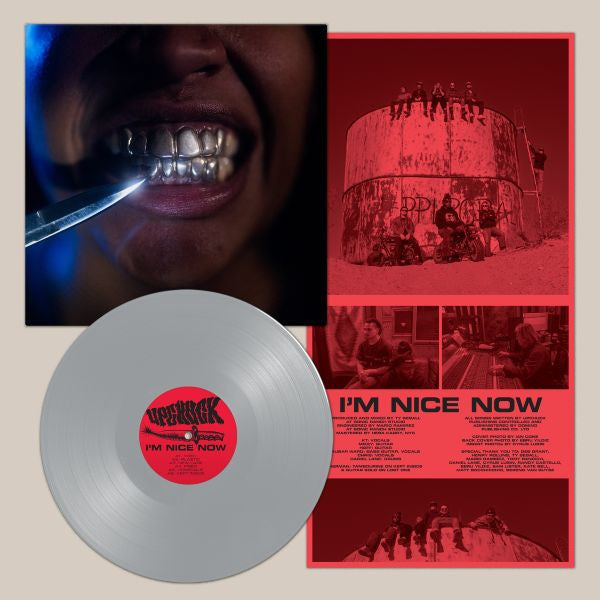 Upchuck - I'm Nice Now (SILVER VINYL) | Mint (M) Mint (M)-The Happy Cap