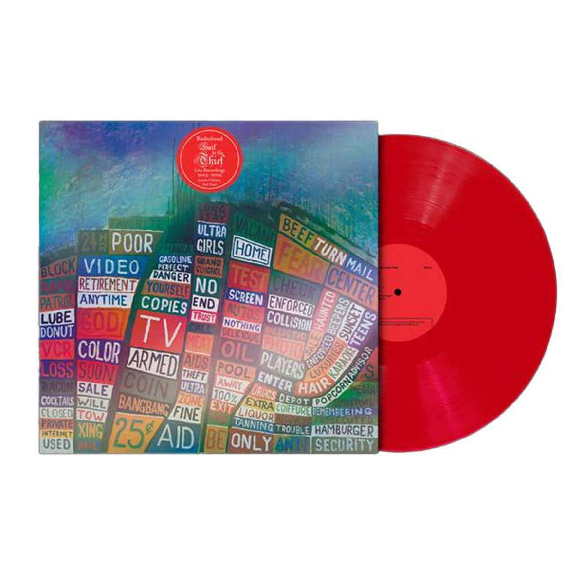 Radiohead - Hail To The Thief (Live Recordings 2003-2009) (RED VINYL, INDIE EXCLUSIVE) | Mint (M) Mint (M)-The Happy Cap