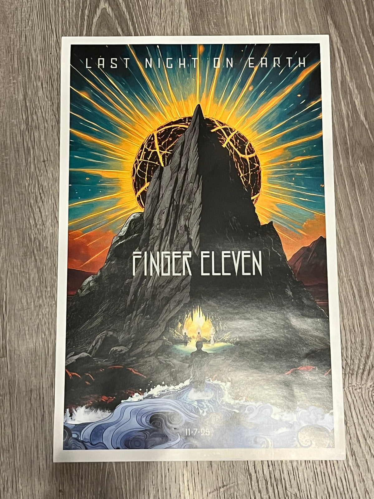 Finger Eleven - Last Night On Earth (11x17" POSTER) | Mint (M)-The Happy Cap