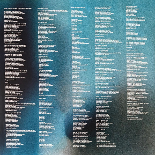 Echo & The Bunnymen - What Are You Going To Do With Your Life? (TURQUOISE VINYL) | Mint (M) Mint (M)-The Happy Cap