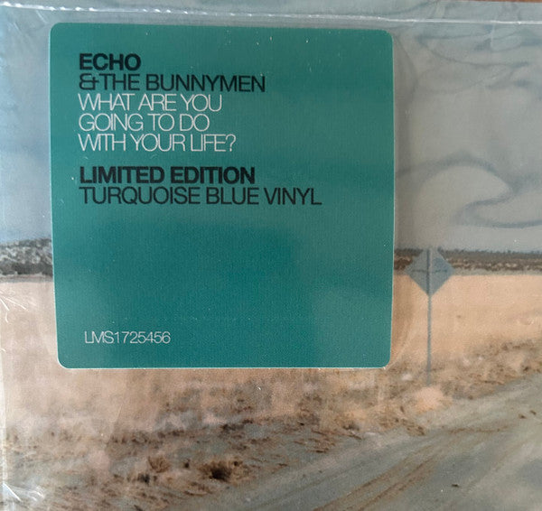 Echo & The Bunnymen - What Are You Going To Do With Your Life? (TURQUOISE VINYL) | Mint (M) Mint (M)-The Happy Cap