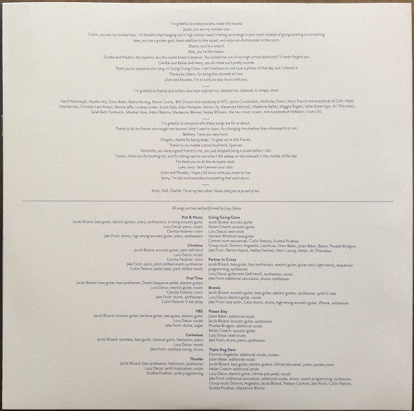 Lucy Dacus - Home Video | Mint (M) Mint (M)-The Happy Cap