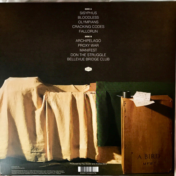 Andrew Bird - My Finest Work Yet | Mint (M) Mint (M)-The Happy Cap