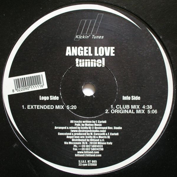 Angel Love - Tunnel | Very Good Plus (VG+) Generic-The Happy Cap