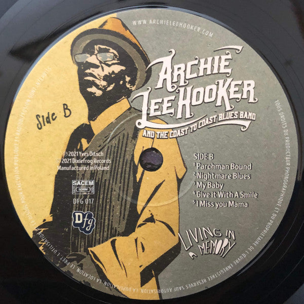 Archie Lee Hooker & The Coast to Coast Blues Band - Living In A Memory | Mint (M) Mint (M)-The Happy Cap