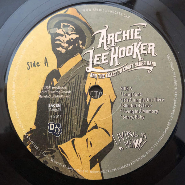 Archie Lee Hooker & The Coast to Coast Blues Band - Living In A Memory | Mint (M) Mint (M)-The Happy Cap
