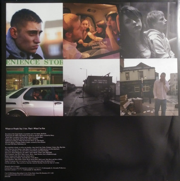Arctic Monkeys Whatever People Say I Am, That's What I'm Not Domino LP, Album, RE Mint (M) Mint (M)-The Happy Cap
