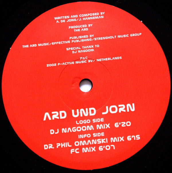 Ard Und Jorn - 16 | Very Good (VG) Very Good (VG)-The Happy Cap
