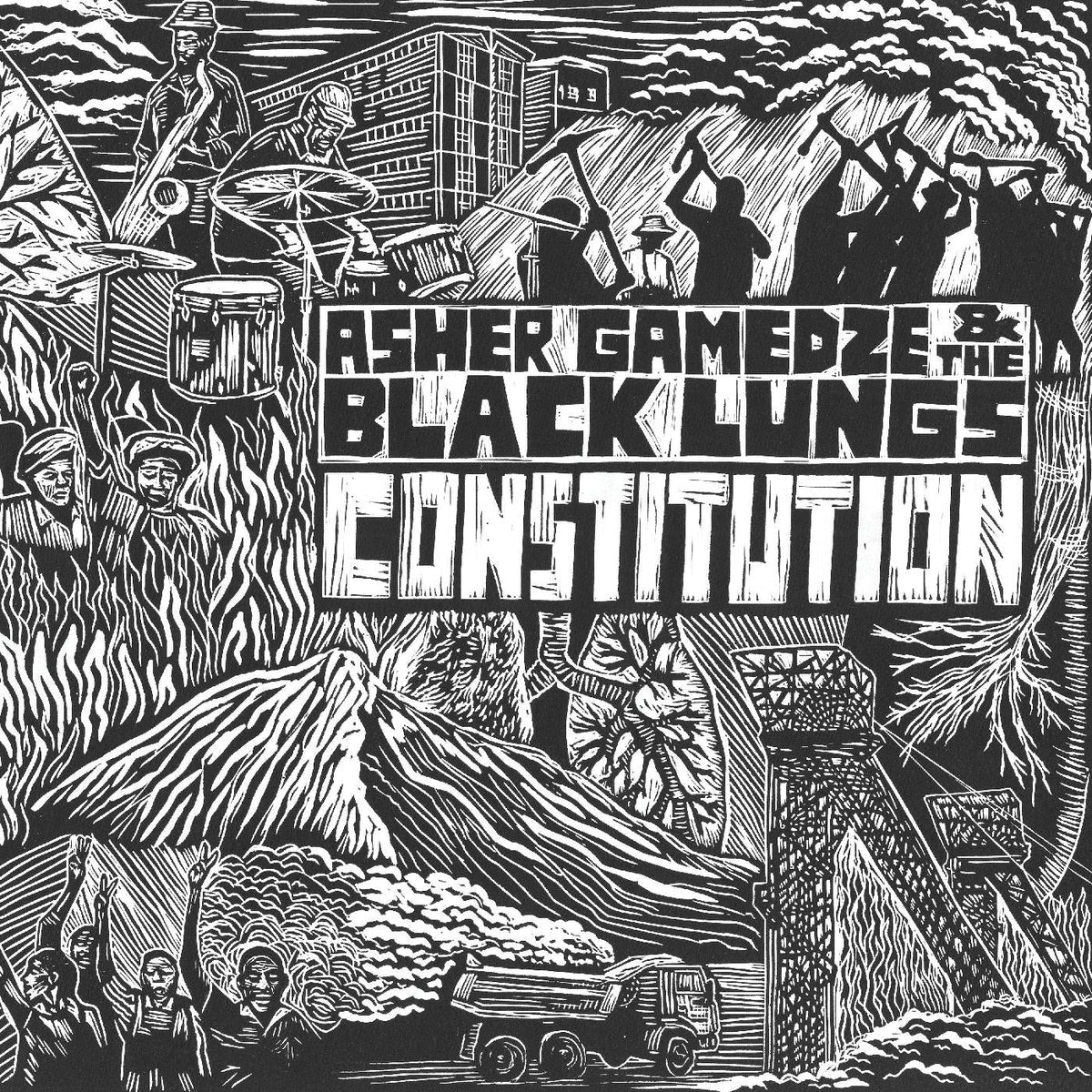 Asher & The Black Lungs Gamedze - Constitution |-The Happy Cap