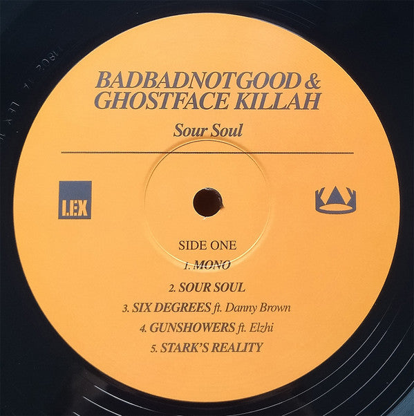 BadBadNotGood & Ghostface Killah - Sour Soul | Mint (M) Mint (M)-The Happy Cap