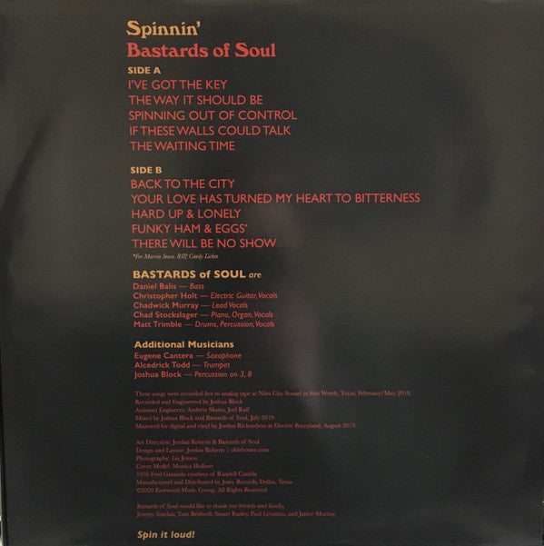 Bastards Of Soul - Spinnin' | Mint (M) Mint (M)-The Happy Cap