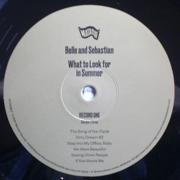 Belle & Sebastian - What To Look For In Summer | Mint (M) Mint (M)-The Happy Cap