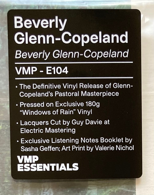 Beverly Glenn-Copeland - Beverly Glenn-Copeland | Mint (M) Mint (M)-The Happy Cap