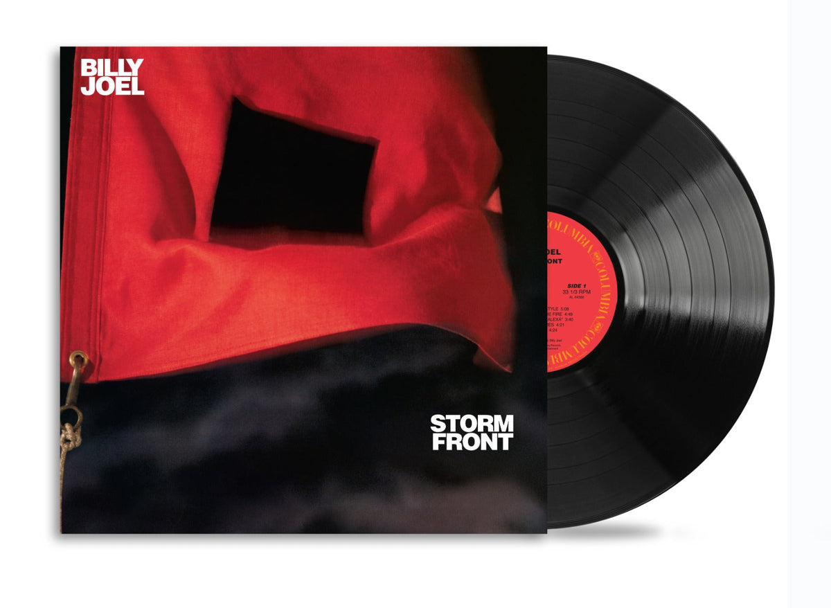 Billy Joel - Storm Front (VINYL) | Mint (M) Mint (M)-The Happy Cap