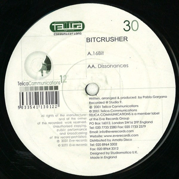 Bitcrusher - 16Bit | Good (G) Very Good Plus (VG+)-The Happy Cap