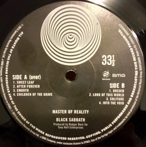 Black Sabbath - Master Of Reality *IMPORT* | Mint (M) Mint (M)-The Happy Cap
