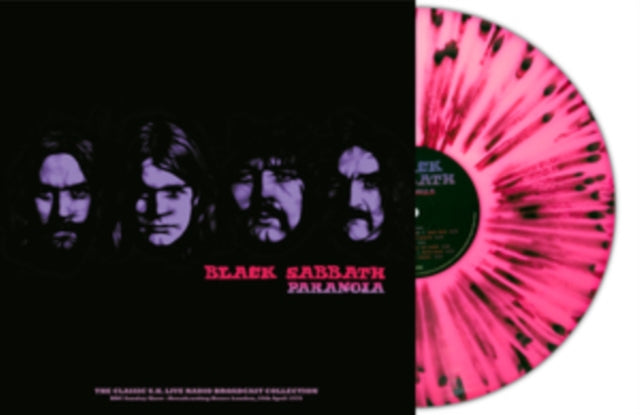 Black Sabbath - Paranoia (180g Splatter Vinyl Import) | Mint (M) Mint (M)-The Happy Cap