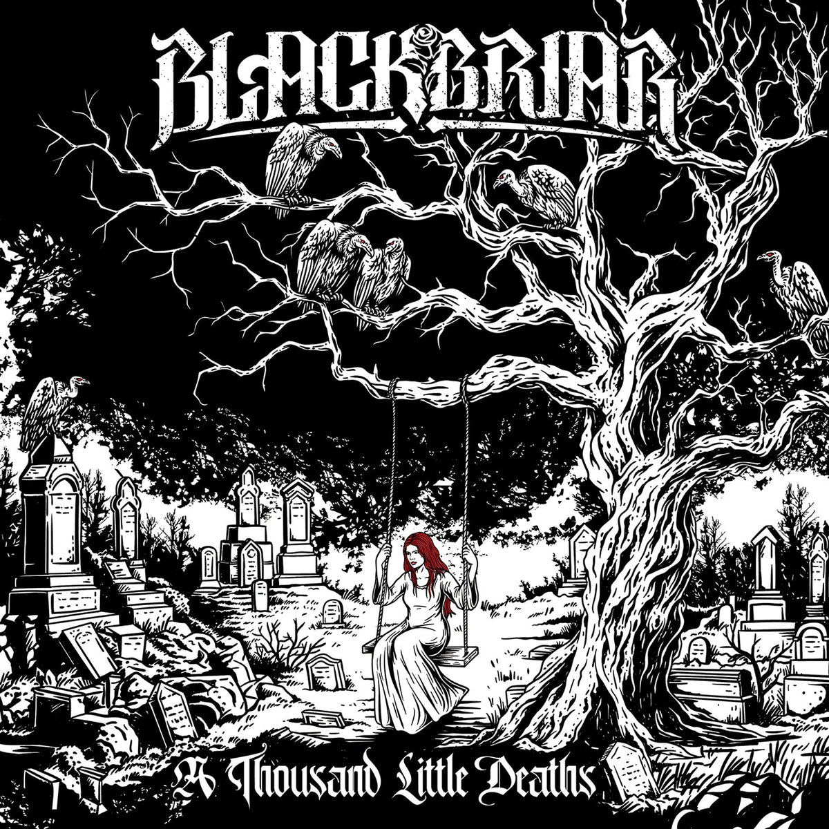 Blackbriar - A Thousand Little Deaths (Curacao Vinyl) |-The Happy Cap