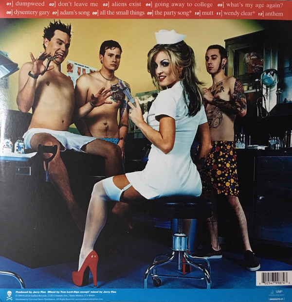 Blink-182 Enema Of The State UMe, Geffen Records LP, Album, M/Print, RE, 180 Mint (M) Mint (M)-The Happy Cap