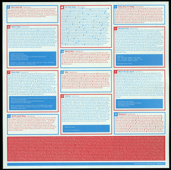 Blink-182 Enema Of The State UMe, Geffen Records LP, Album, M/Print, RE, 180 Mint (M) Mint (M)-The Happy Cap