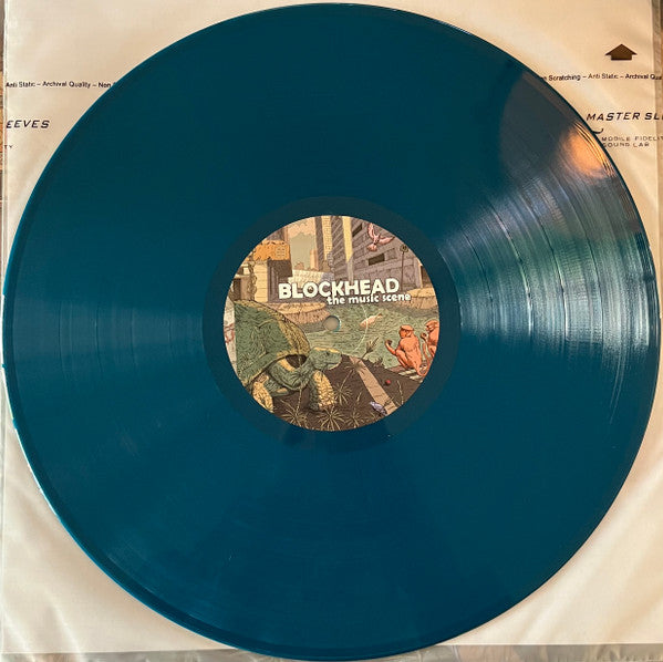 Blockhead - The Music Scene (OPAQUE TEAL VINYL) | Mint (M) Mint (M)-The Happy Cap