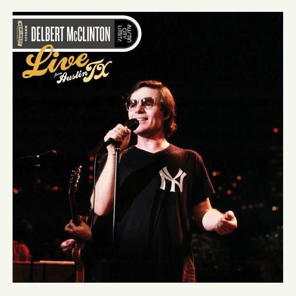 Delbert McClinton - (PRESALE 7/3/26) Live From Austin, TX (IEX STICKER GATEFOLD RED WHITE AND BLUE SPLATTER 2xVINYL) |-The Happy Cap