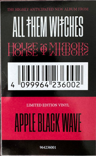 All Them Witches - House Of Mirrors (Apple/Black Wave Vinyl) |-The Happy Cap