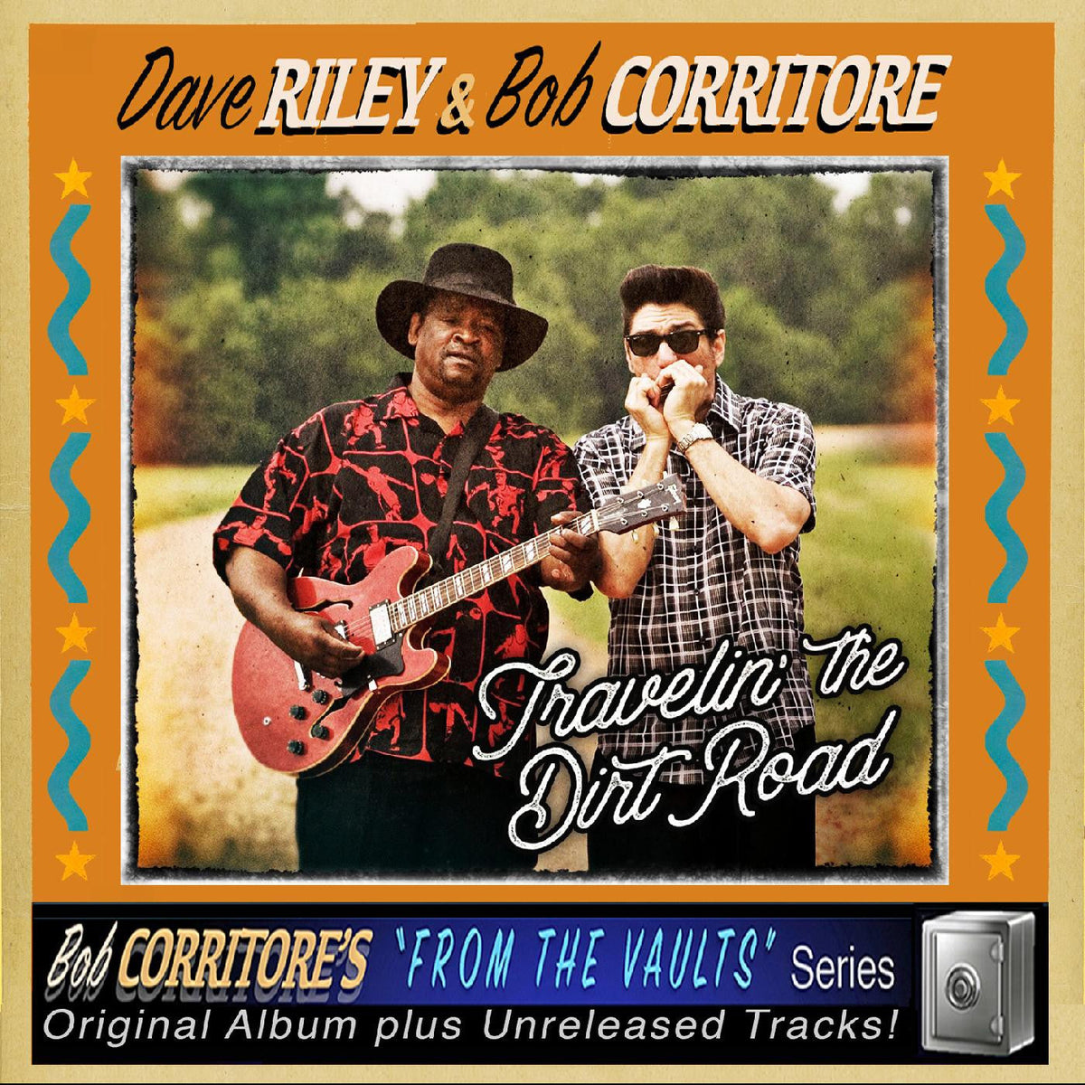 Riley, Dave & Bob Corritore - Travelin' The Dirt Road (CD) |-The Happy Cap