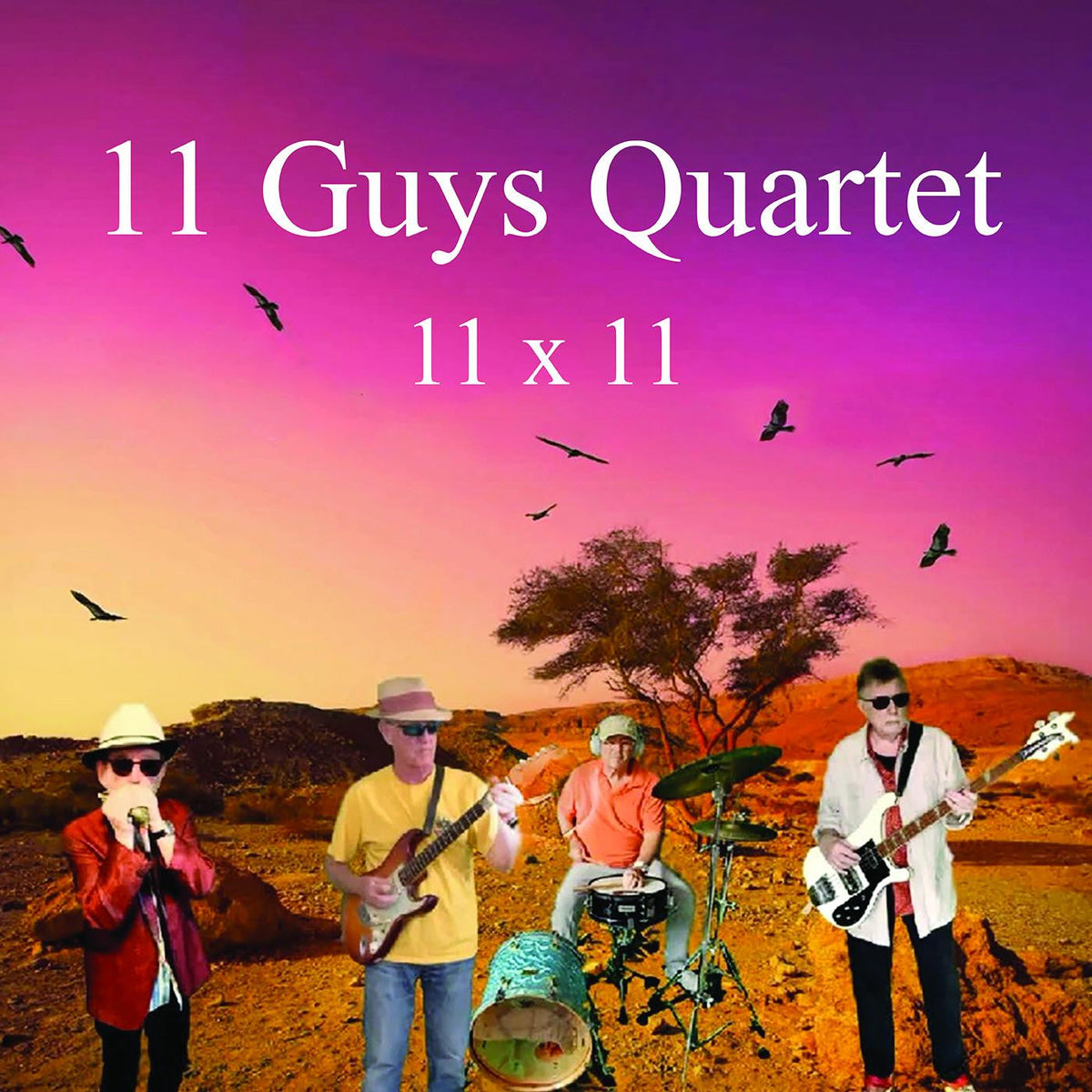 11 Guys Quartet - 11 x 11 (CD) |-The Happy Cap
