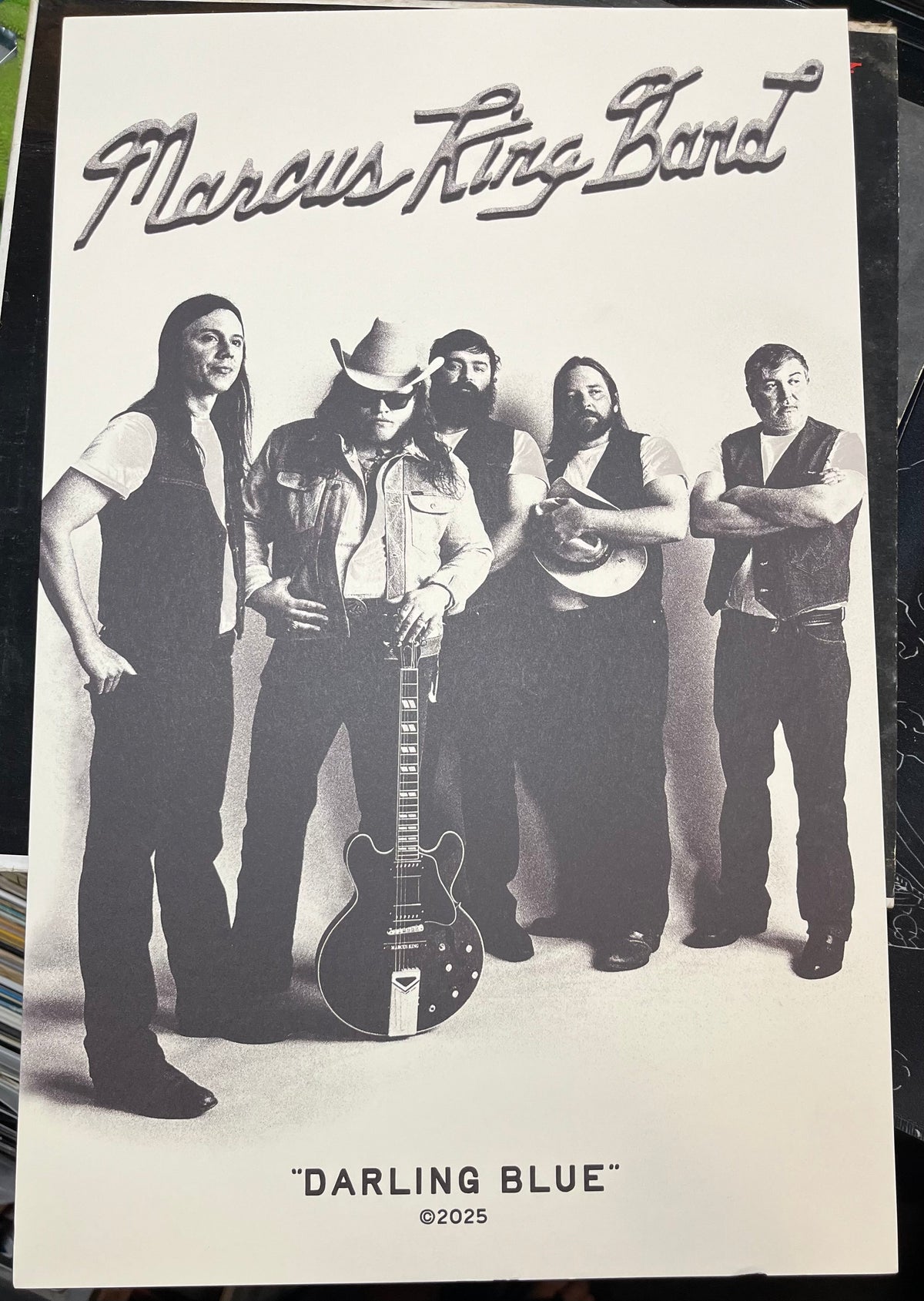 Marcus King Band - DARLING BLUE (11x17" POSTER) |-The Happy Cap