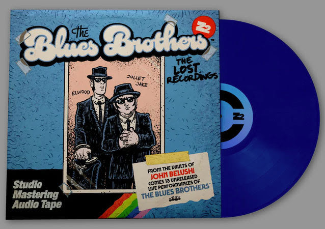 The Blues Brothers - The Lost Recordings (Indie Exclusive Royal Blue Vinyl)*DAMAGED SLEEVE* | Mint (M) Very Good Plus (VG+)-The Happy Cap