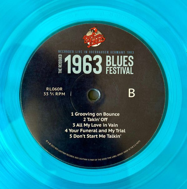 The Reissued 1963 Blues Festival | Mint (M) Mint (M)-The Happy Cap