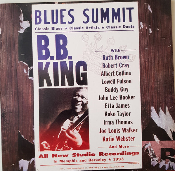 B.B. King - Blues Summit (VINYL REISSUE) | Mint (M) Mint (M)-The Happy Cap