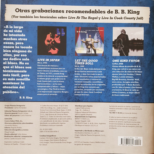 B.B. King - Blues Summit (VINYL REISSUE) | Mint (M) Mint (M)-The Happy Cap
