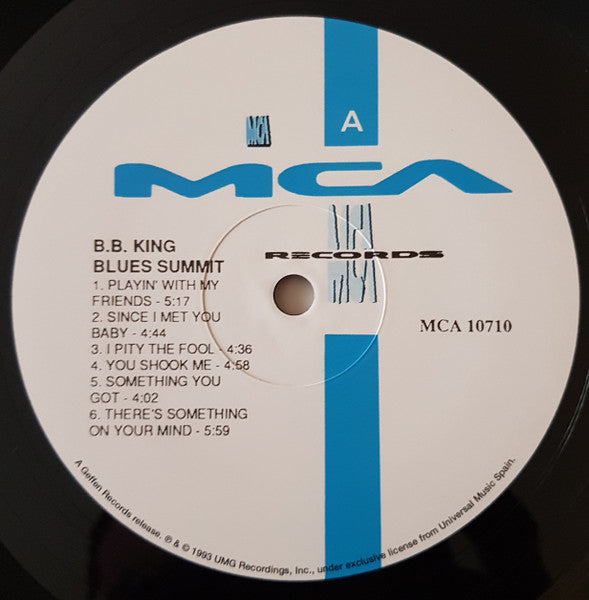B.B. King - Blues Summit (VINYL REISSUE) | Mint (M) Mint (M)-The Happy Cap