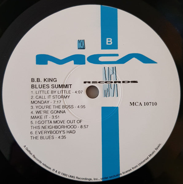 B.B. King - Blues Summit (VINYL REISSUE) | Mint (M) Mint (M)-The Happy Cap