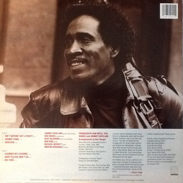 Johnny Copeland - Ain't Nothin' But A Party | Near Mint (NM) Near Mint (NM)-The Happy Cap